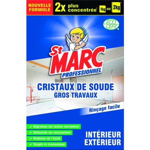 st marc lessive cristaux de soude 1kg