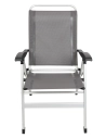 Fauteuil Aluminium Confort Gris Anthracite – Gris / Anthracite – Midland