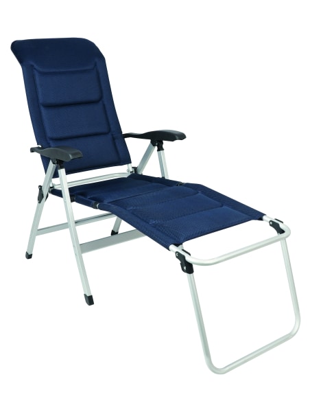 Repose-jambes Mesh bleu nuit (Confort Maxi) - MIDLAND