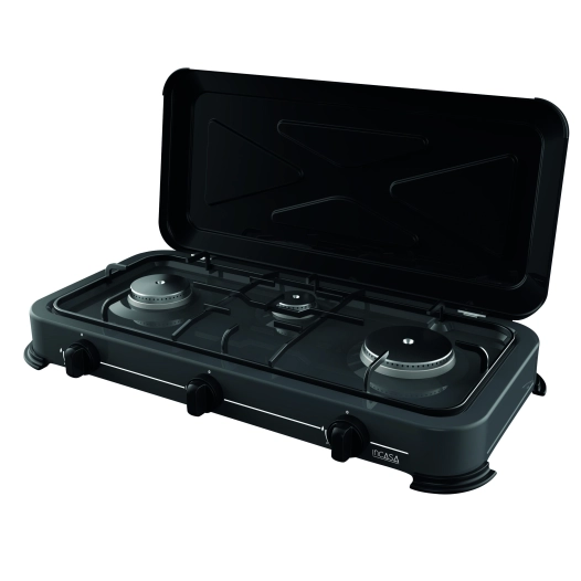 Réchaud à gaz d'extérieur 2 feux - INCASA