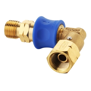 raccord gaz quick release coupling 8mm modèle coudé - CADAC