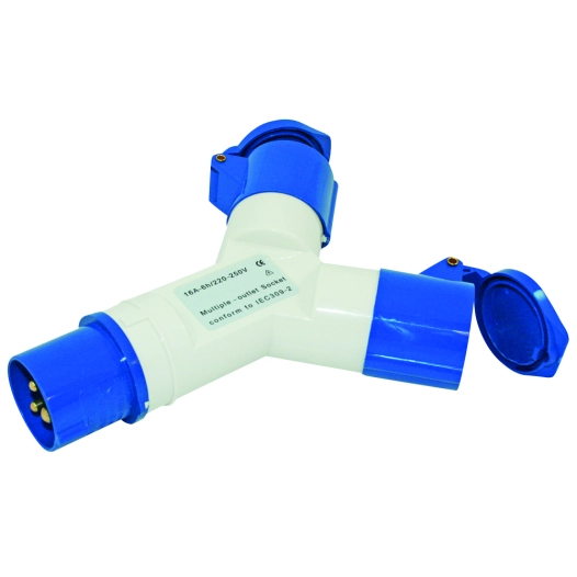 Multiprise 2 Sorties Cee17 16a