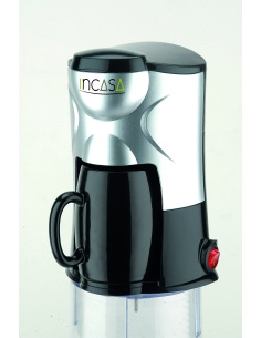 Cafetière électrique 2 tasses 12V de chez INCASA - Latour Tentes et Camping