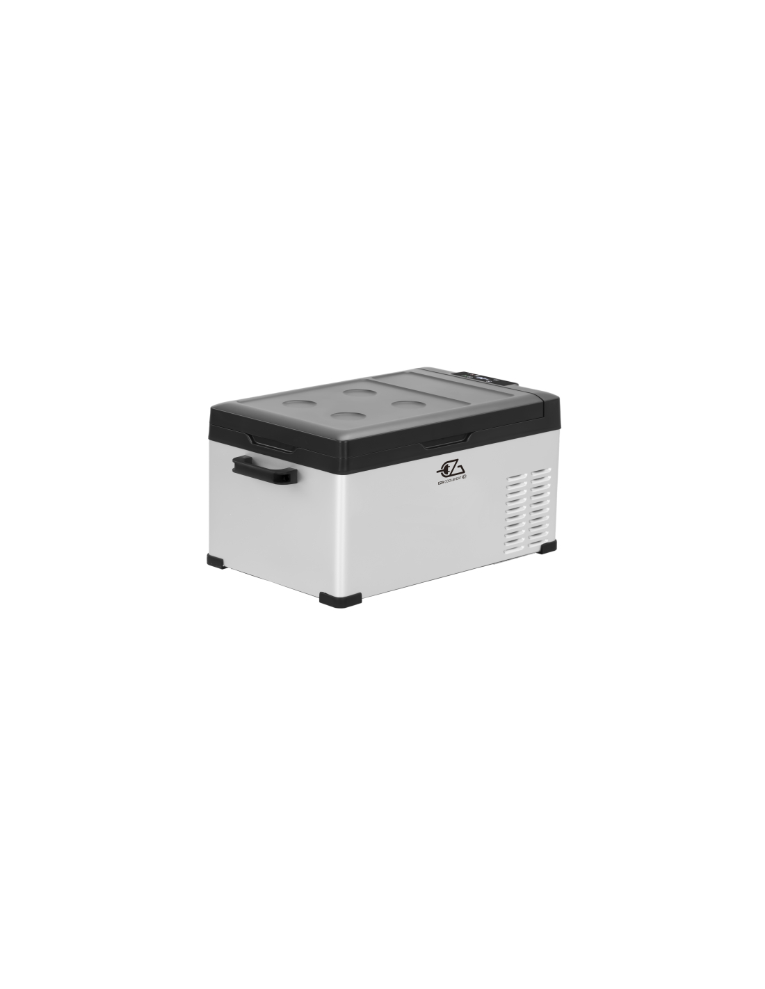 Glacière électrique Eza Compression 25L - Refroidit De +20°C à -20°C - Alimentation 12/24V Ou 230V - Port USB - Métal
