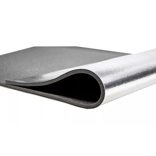 ArmaComfort Barrier Tapis d'insonorisation en aluminium 1 mm - 4m2 - Armacell