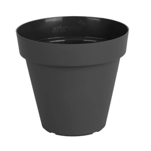 Pot de fleurs capri diamêtre 60cm gris anthracite - EDA