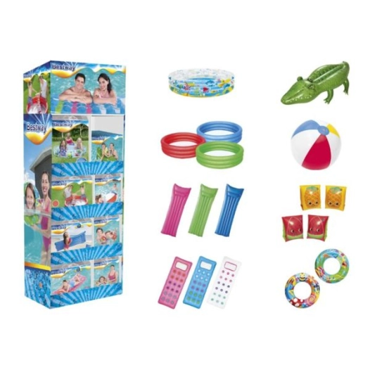 Presentoir Gonflables Assortis 8 Modeles Assortis