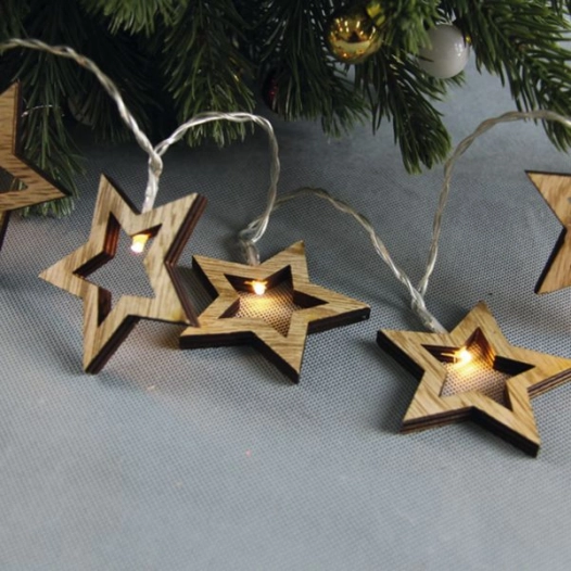 Guirlande Lumineuse Étoiles
