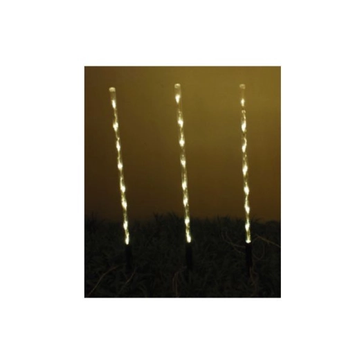 3 Batons Lumineux 8 Leds /BATON 50 Cm Blanc Chaud