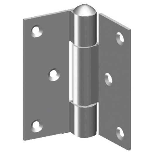 Charnière Americaine Percée Fraisée 80x80 Mm