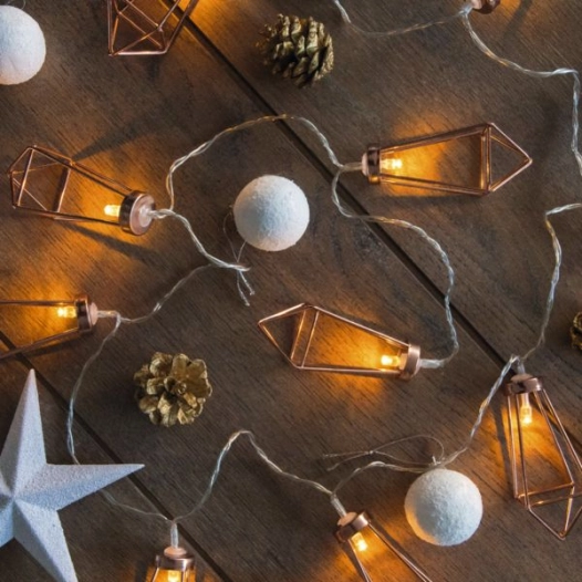 Guirlande Prismoled Cuivré