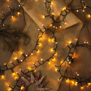 Guirlande Flamme - Led Blanc Chaud Animée - 7,5m