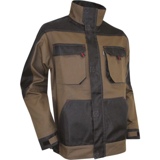 Veste Résine Taupe/Noir - T.5