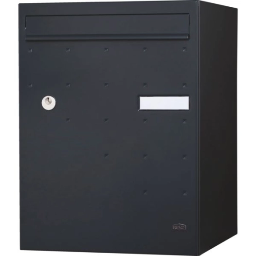 Boîte Aux Lettres Et À Colis Normalisée 1p Atout Gris Ral701 6m