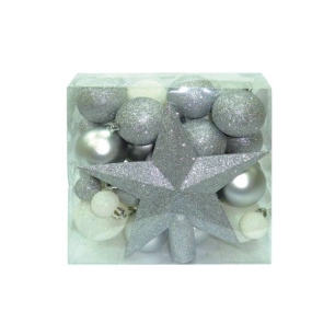 Coffret 50 Boules + 1 Cimier Argent