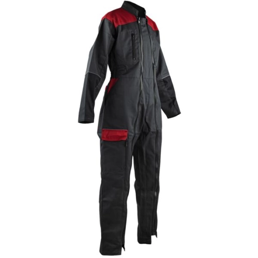 Combinaison Enfant Elfe Tricolore Gris/Rouge 10 Ans - 4143-10a