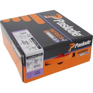Pack 1250 Clous Crantés 4,0x40 + Cartouche Gaz Pour Ppn50ci