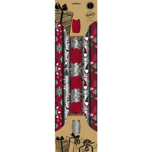 Carton De 8 Kits Thème Noel