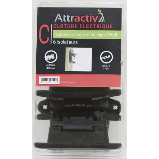 Isolateur Dangle Et Ligne Ruban, 6 Pcs