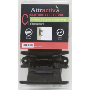 Isolateur Dangle Et Ligne Ruban, 6 Pcs