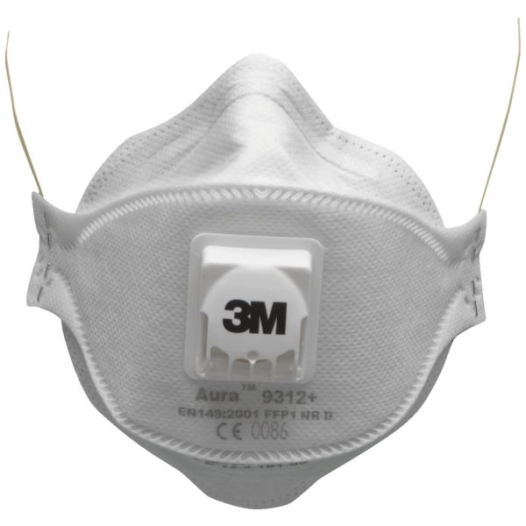 Masque Antipoussière Aura Série 9300 Ffp2 Nr D Sans Soupape - K93 20 - 15628-P
