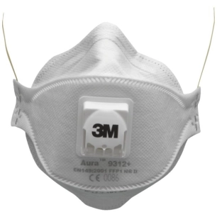 Masque Antipoussière Aura Série 9300 Ffp1 Nr D Sans Soupape - K93 10 - 15627-P