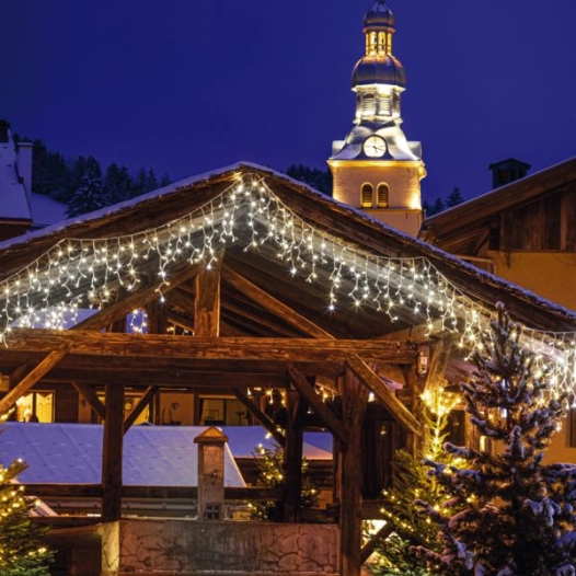 Frise Lumineuse Blanche - L4xh0,5m 100 Leds Scintillant