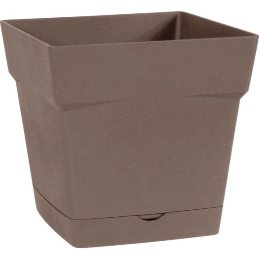 Pot Carré Toscane 38 L - Vert Laurier