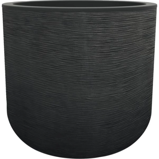 Pot Rond Graphit Up 40 Cm - Blanc Ceruse