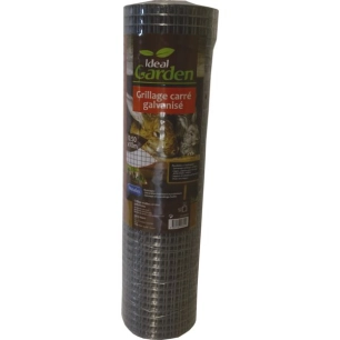 Grillage Carre Galvanise 12.7mm - 0.5x3m