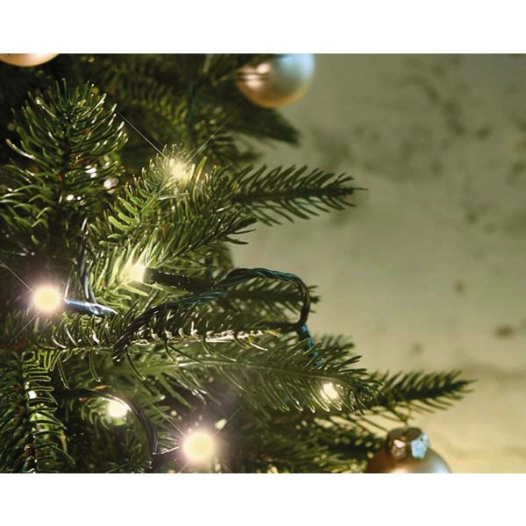 Flicker Light Brillant Led - 16m31v - L:16m - 192 Led Super Brillant E Blanc Chaud