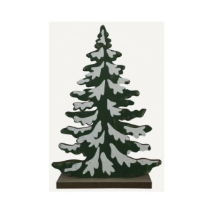 Sapin À Poserl:16cm X I:4,5cm X H:23,5cm - Bois