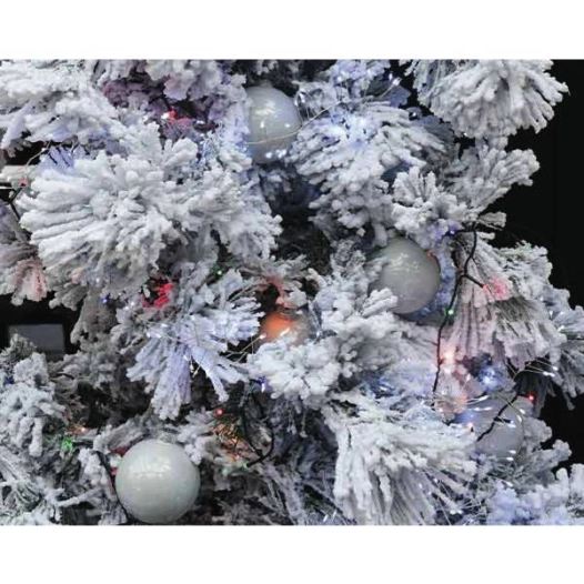 Flicker Light Brillant Led Opaque31v - L:8m - 128 Super Brillante Le D Multicolore - Câble Vert