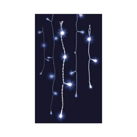 Stalactit Light Brillant Led - 8m31v - L:8m X H:0,54m - 180 Led Supe R Brillante Blanc Pur