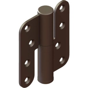 Paumelle Bouts Ronds - 100 X 87 Mm - Gauche