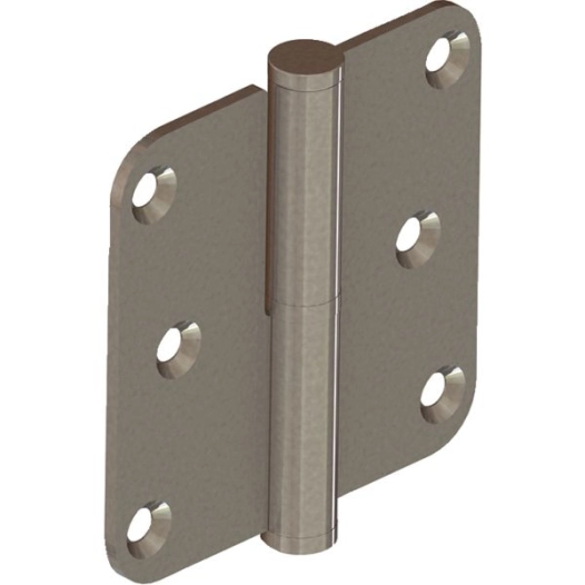 Paumelle Bouts Ronds 100 X 82 Mm - Gauche