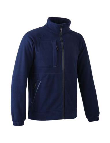 Veste Polaire Koala T.S - 100% Polyester Recyclé - 350g/M - Bleu Ma Rine