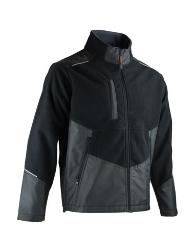 Blouson Polaire Théorème Noir - 2281 - Taille 2