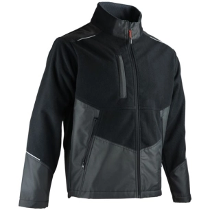 Blouson Polaire Théorème Noir - 2281 - Taille 2