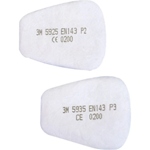 Filtre Poussières P2r (utilisation Avec Ou Sans Filtres Gaz) Sachets De 2 - 12697 - 5925