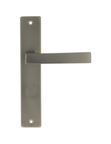 Ensemble Poignée Porte Joffrin Cle L Inox Aluminium