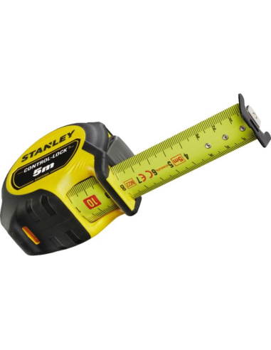 Mètre Ruban Control Lock 8m Verrouillage automatique, Ruban 8m x 25mm - Générique