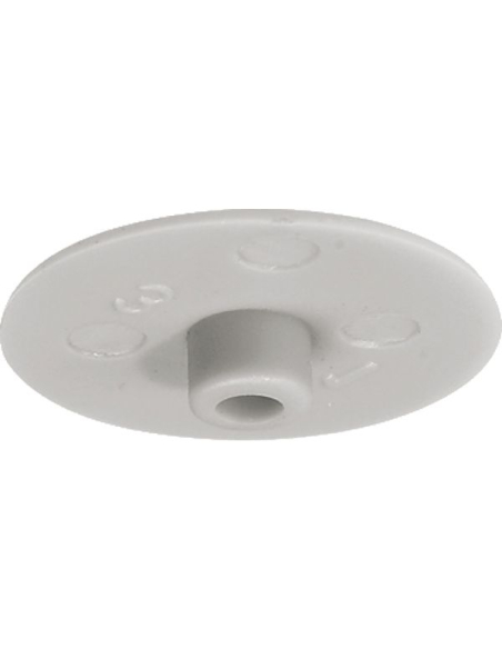 Capuchon Minifix 15 Noir Finition esthétique pour raccords Minifix 15 - Häfele