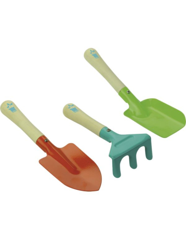 Set Outils Jardinier Enfant Initiation jardinage ludique - vilac - petitcollin