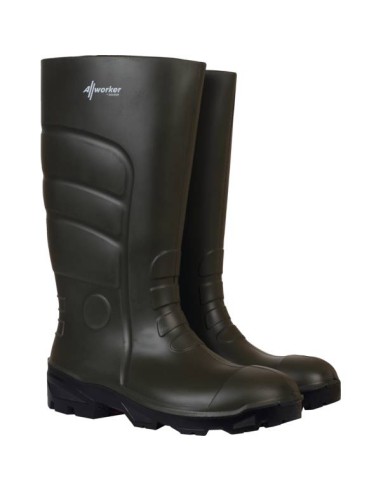 Bottes Sécurité Allworker S5 Kaki Protection S5, étanchéité et confort - AIRLUX