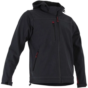 Treillis Blouson Polaire Softshell 3 Couches Gris/Rouge T.5 - 2187-5