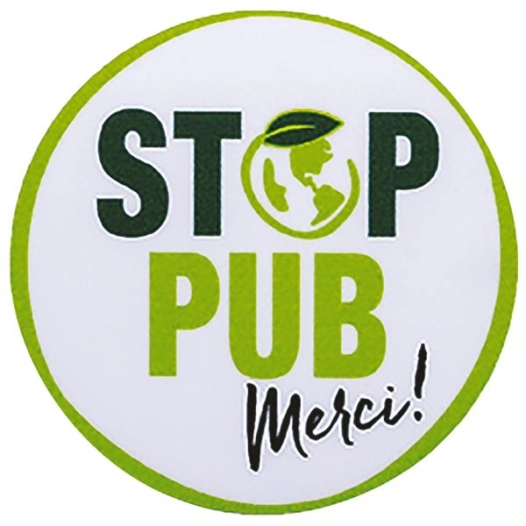 Sticker STOP Pub