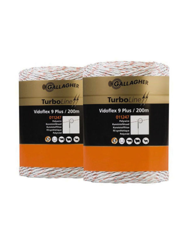 Vidoflex 9 Turbo Duo Fil de clôture électrique haute conductivité - STARBLITZ