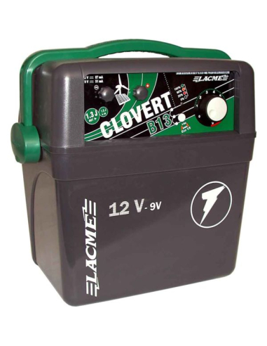 Electrificateur Clovert B13 Autonome, batterie 9V, idéal petites clôtures - LACME