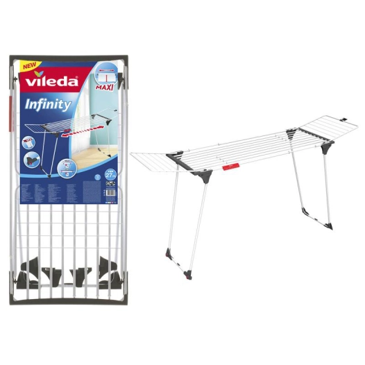Étendoir À Linge Infinity Disponible D'étendage Séchoir à Poser Extensible Infinity 30m